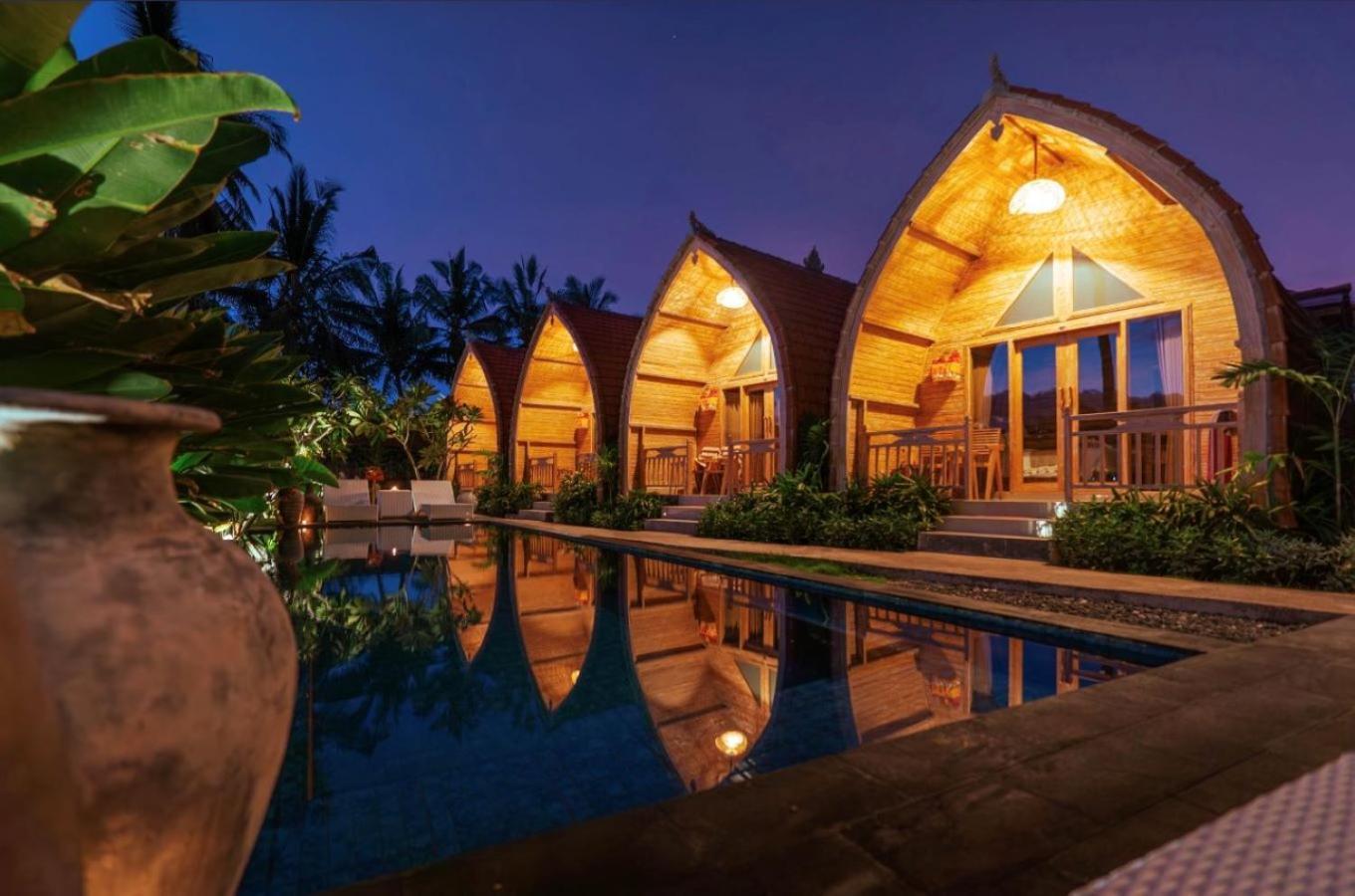 Penida Green Palm Cottage By Bali Cabin Toyapakeh ภายนอก รูปภาพ