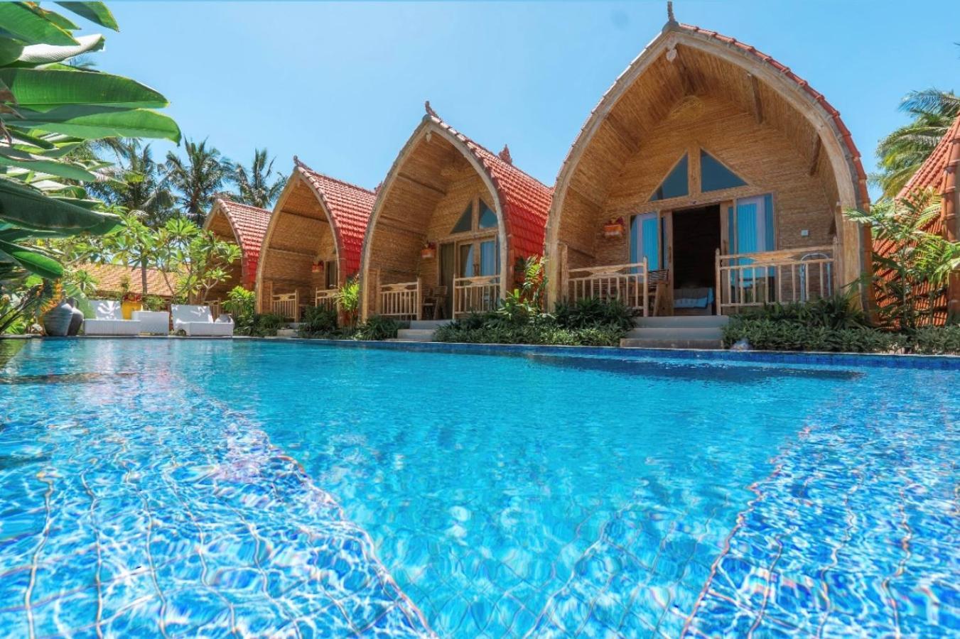 Penida Green Palm Cottage By Bali Cabin Toyapakeh ภายนอก รูปภาพ